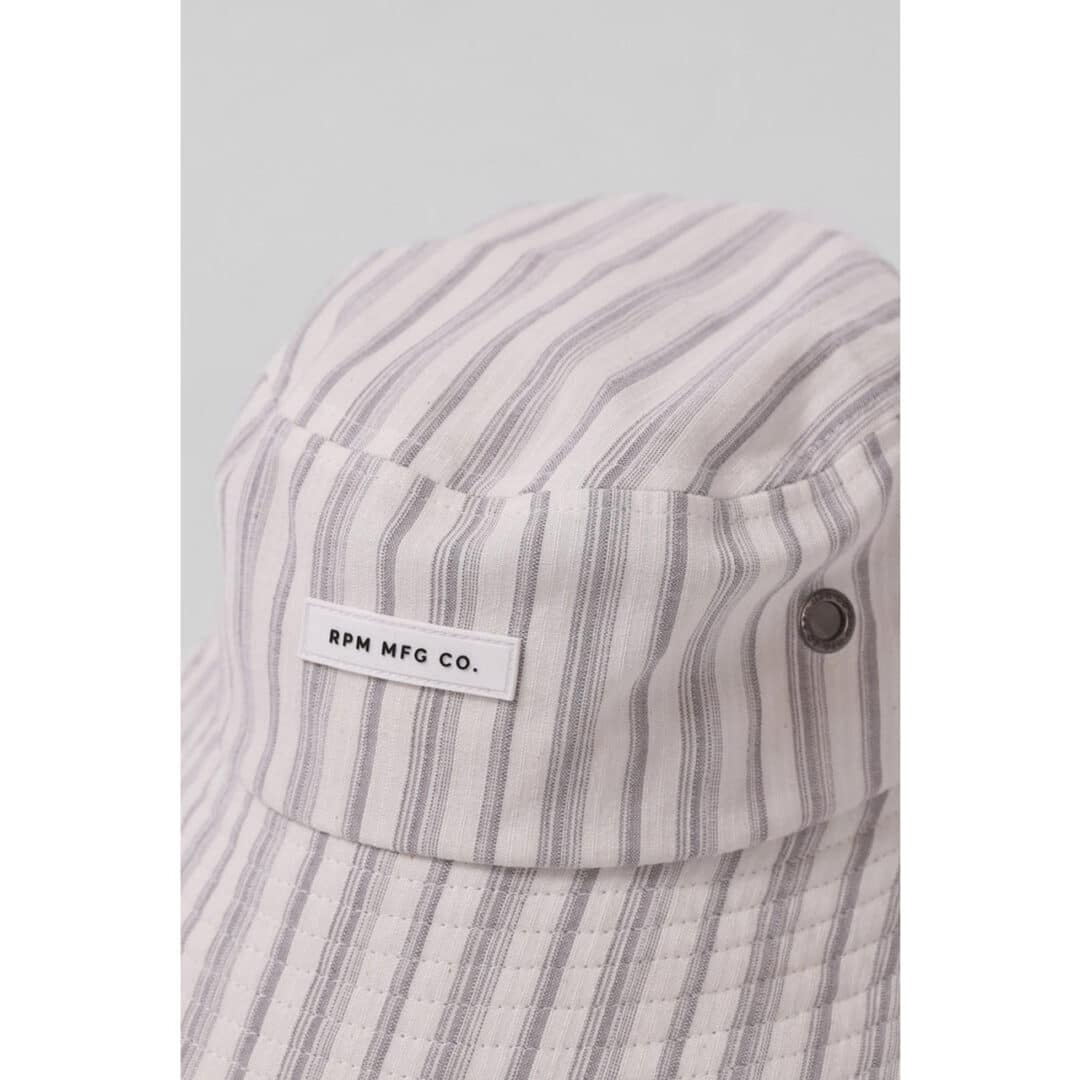 RPM Bucket Hat White/Sage - Image 3