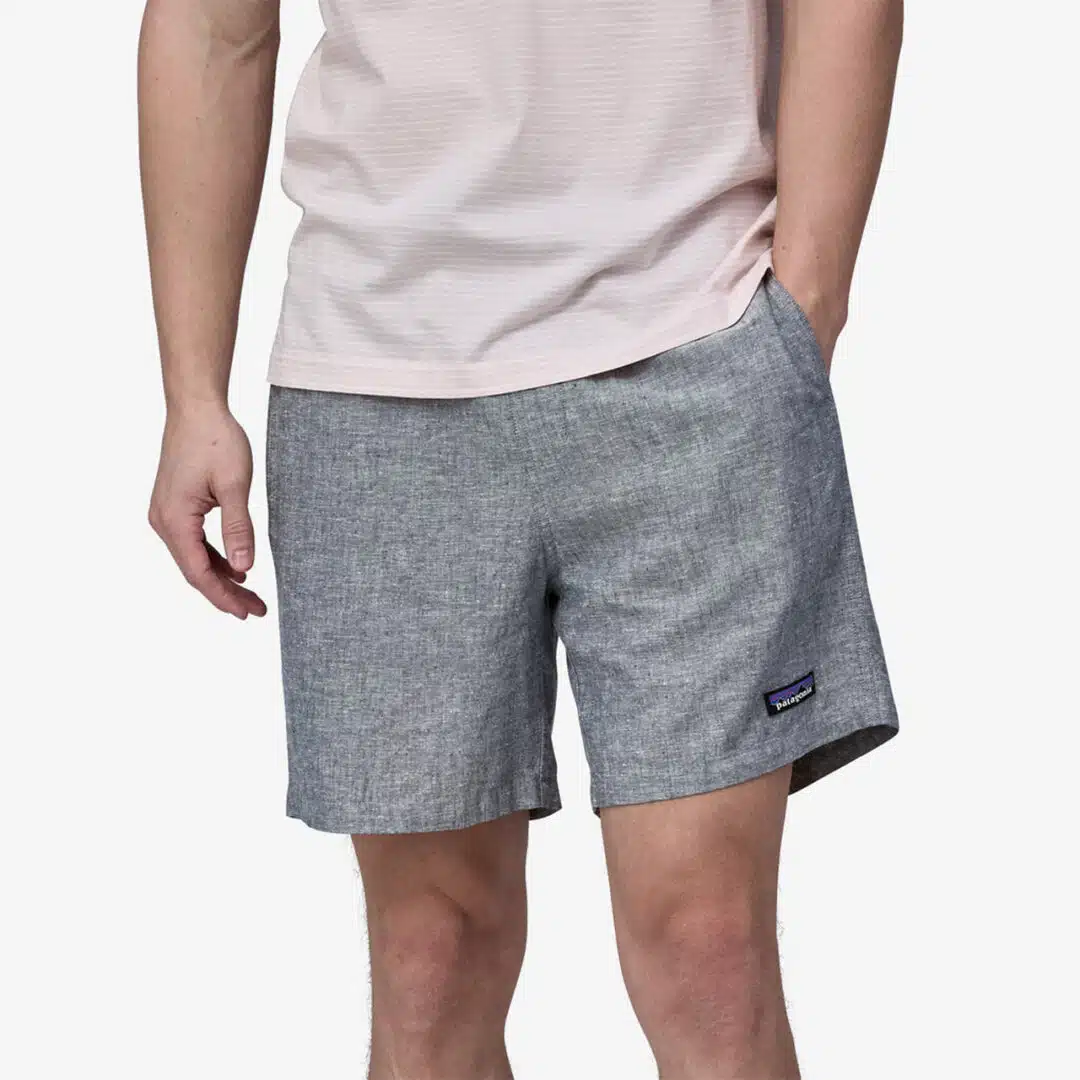 Patagonia Men's Baggies Naturals Chambray/Navy - Image 2