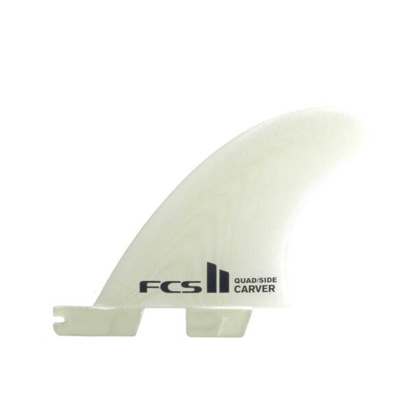 FCS II Carver PG Clear Small Quad Rear Fins