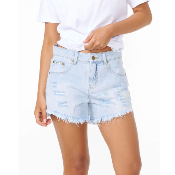 Rip Curl Women's Sophie Denim Short II Light blue