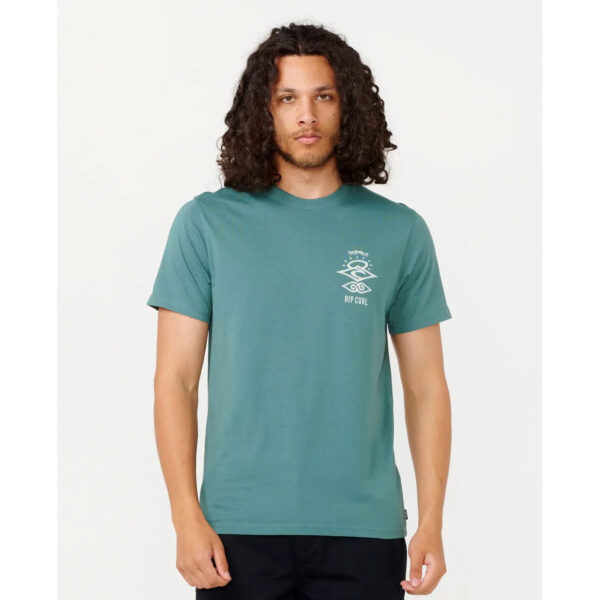 Rip Curl Men's Search Icon Tee Stone Green