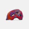 kids matte red animal helmet1