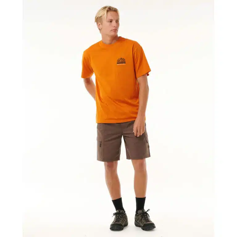 Alternative view of Rip Curl Men's Vaporcool Search Trek Tee Amber