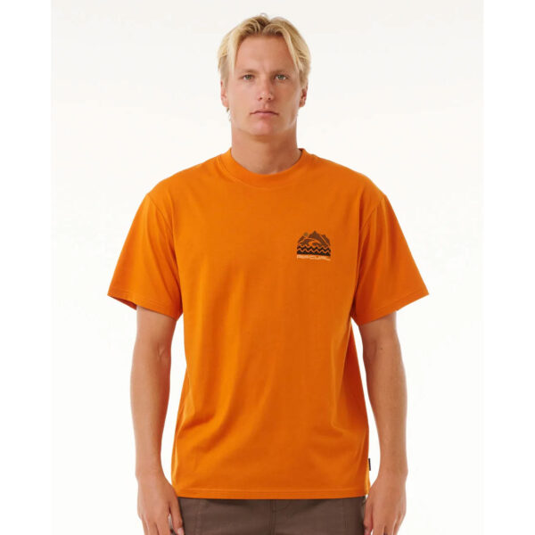Rip Curl Men's Vaporcool Search Trek Tee Amber