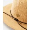 panama hat close up