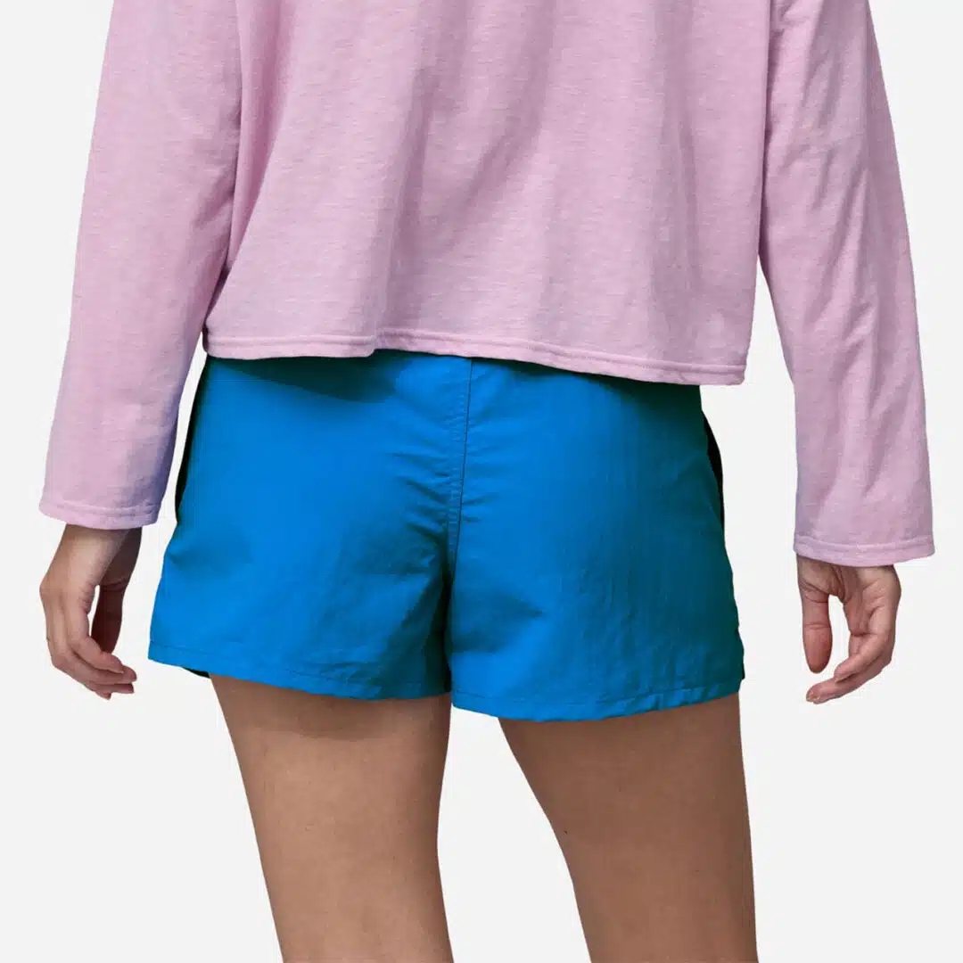 Patagonia Women's Barely Baggies Shorts 2.5" Blue - Image 2