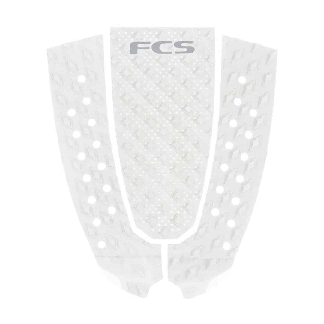 FCS T-3 Pin Eco White/Cool Grey Surf Grip