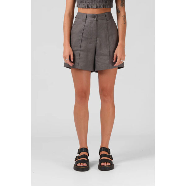 RPM Women's Linen Short Olive