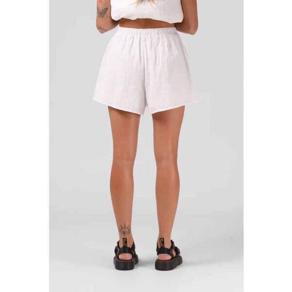 Alternative view of RPM Women's Tilly Short White Textured