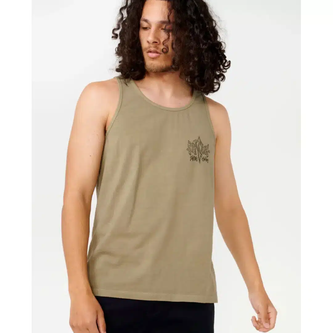 Rip Curl Men's Voodoo Tank Washed Moss