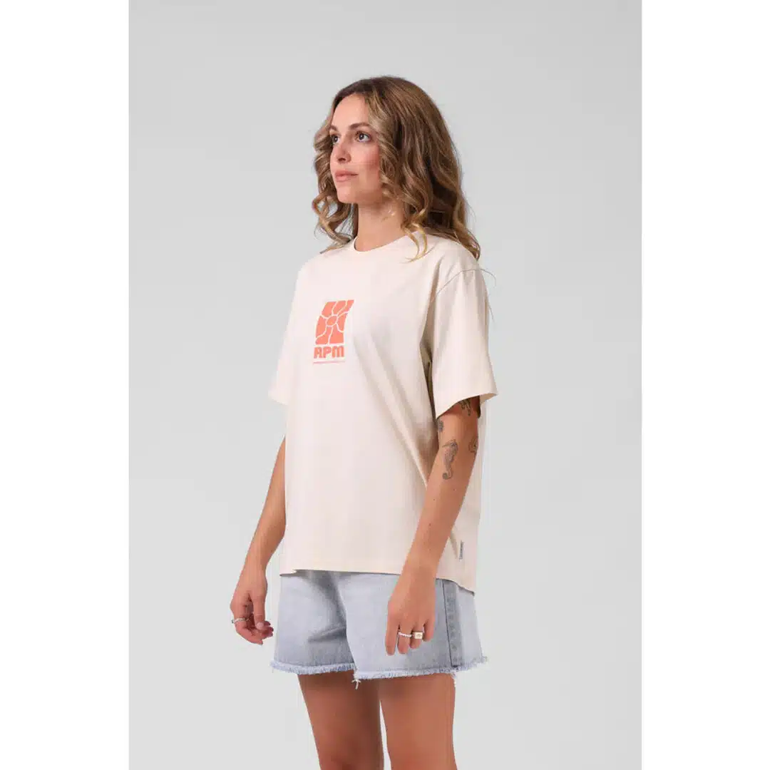 RPM Women's Flower Tee Vintage Cream - Image 3