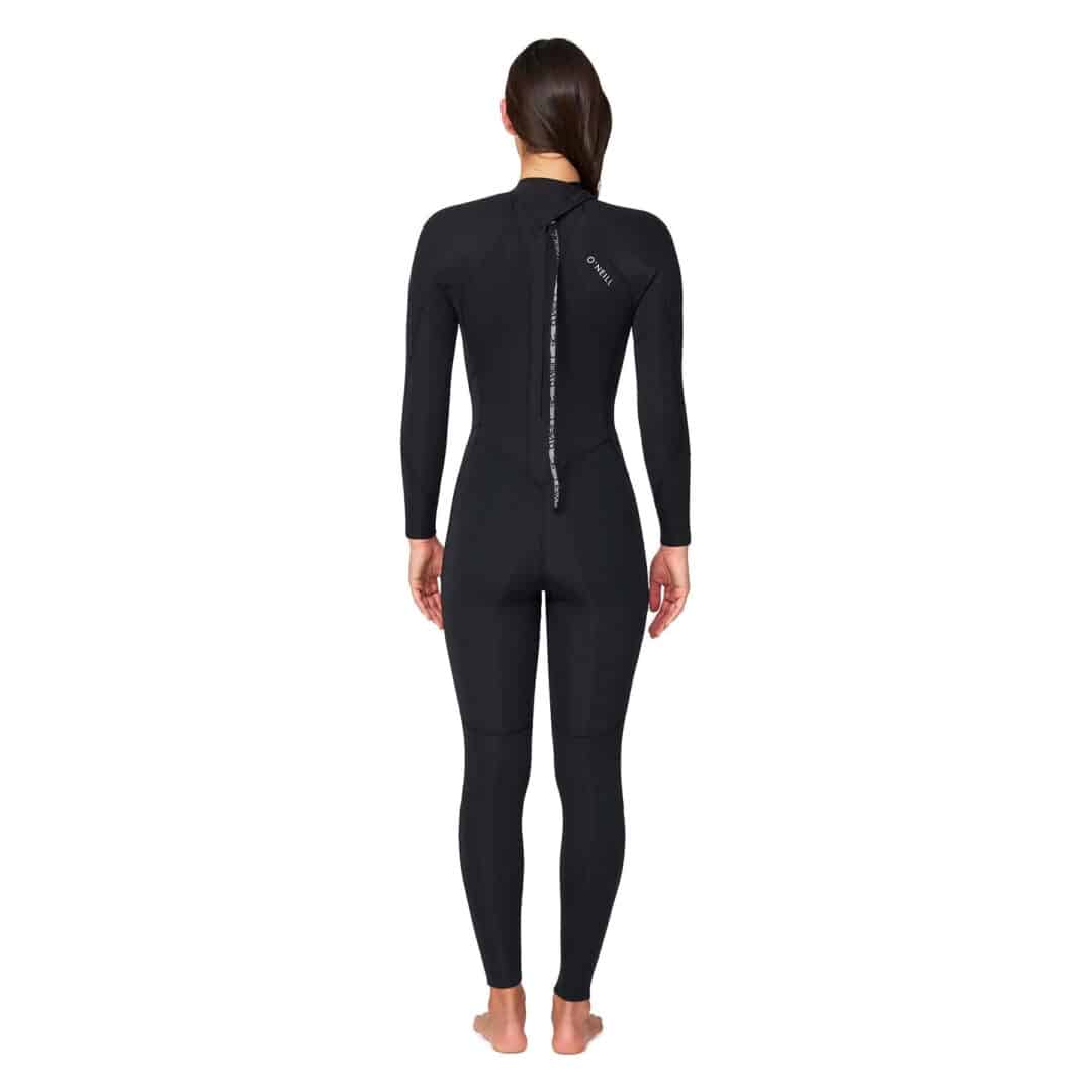 O'Neill Women's 3/2mm Bahia Back Zip Black - Image 4