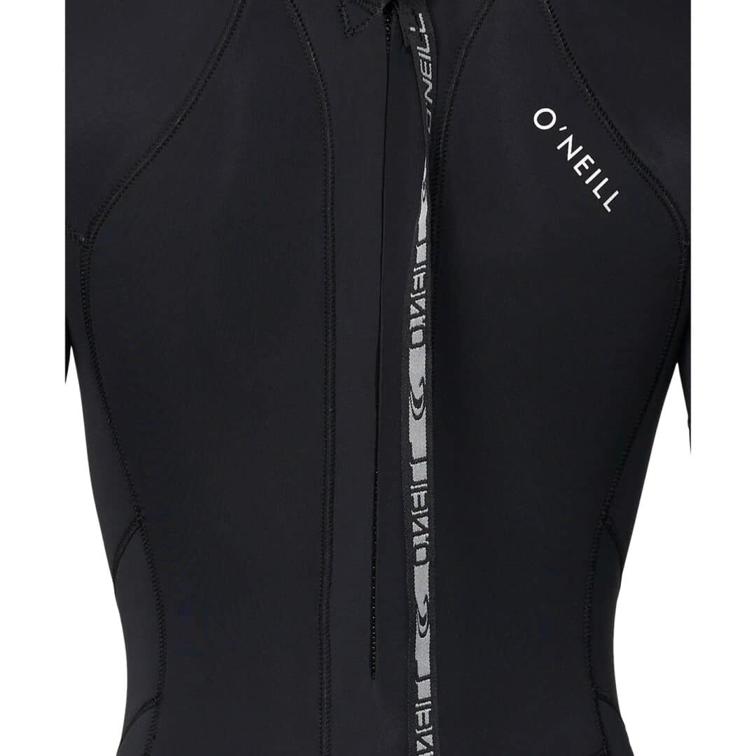 O'Neill Women's 3/2mm Bahia Back Zip Black - Image 5