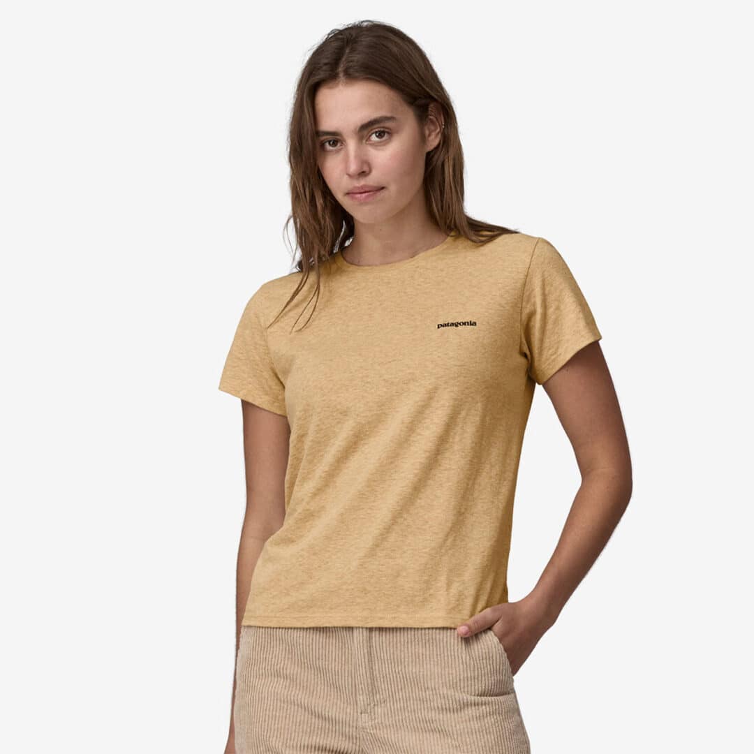 Patagonia Women's P-6 Logo Responsibili-T Bees Wax
