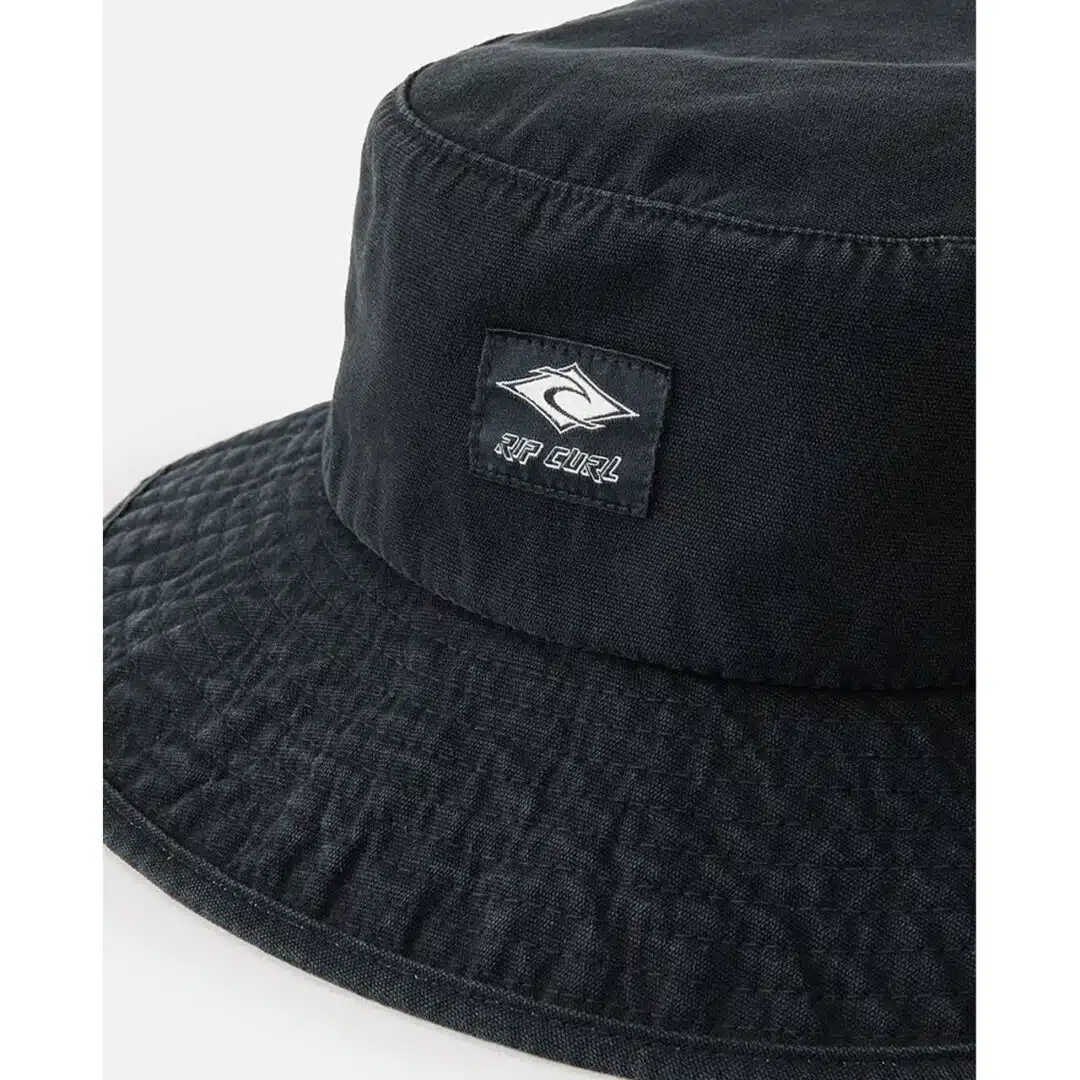 Rip Curl Classic Surf Mid Brim Hat Black - Image 4