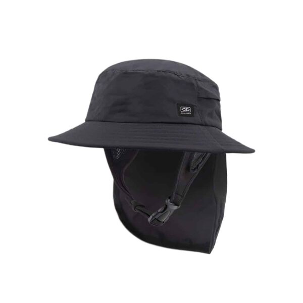 Ocean & Earth Indo Stiff Peak Surf Hat Charcoal