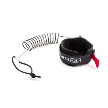 Ocean & Earth Bodyboard Basic Coiled Cord - Black