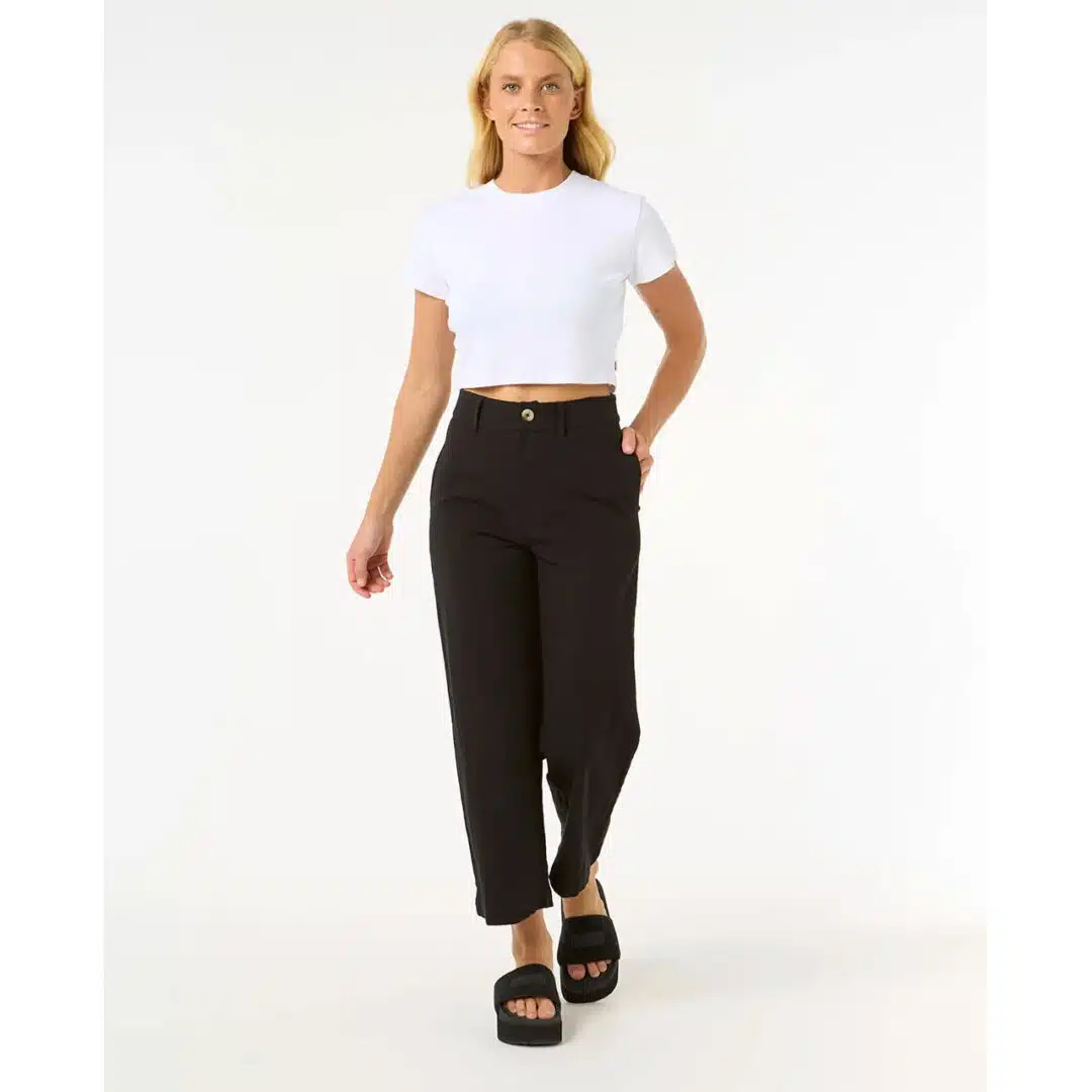 Rip Curl Women's Vacation Pant Black - Image 4
