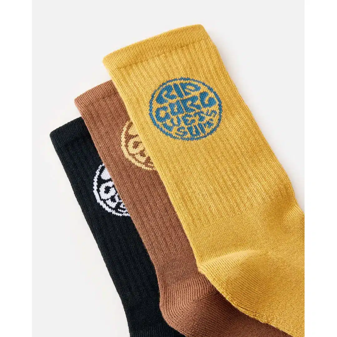 Rip Curl Wetty Crew Sock 3 Pack 8118 - Image 2