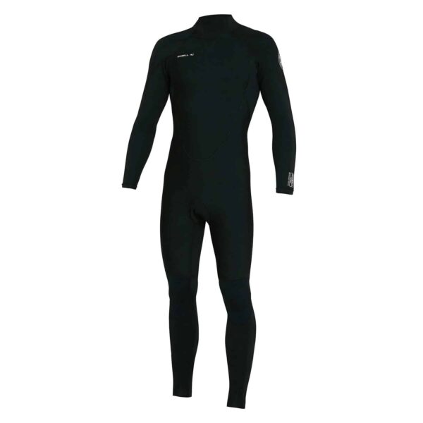 O'Neill Men's 3/2mm Defender Back Zip Black