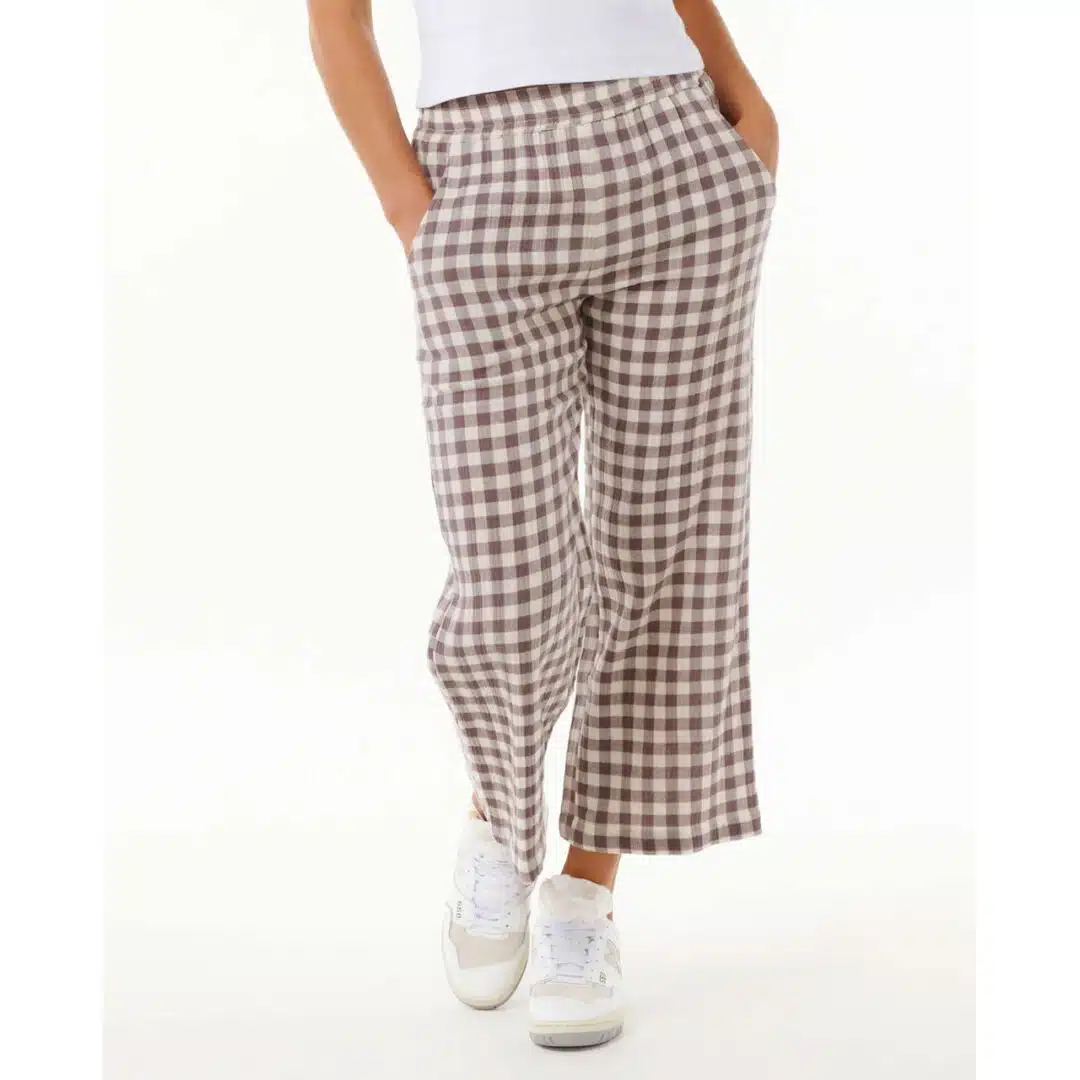 Rip Curl Women's Premium Surf Check Pant Egg