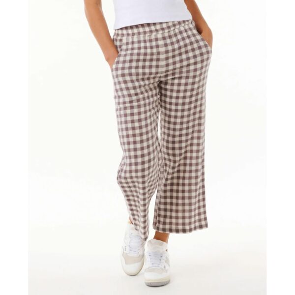 Rip Curl Women's Premium Surf Check Pant Egg
