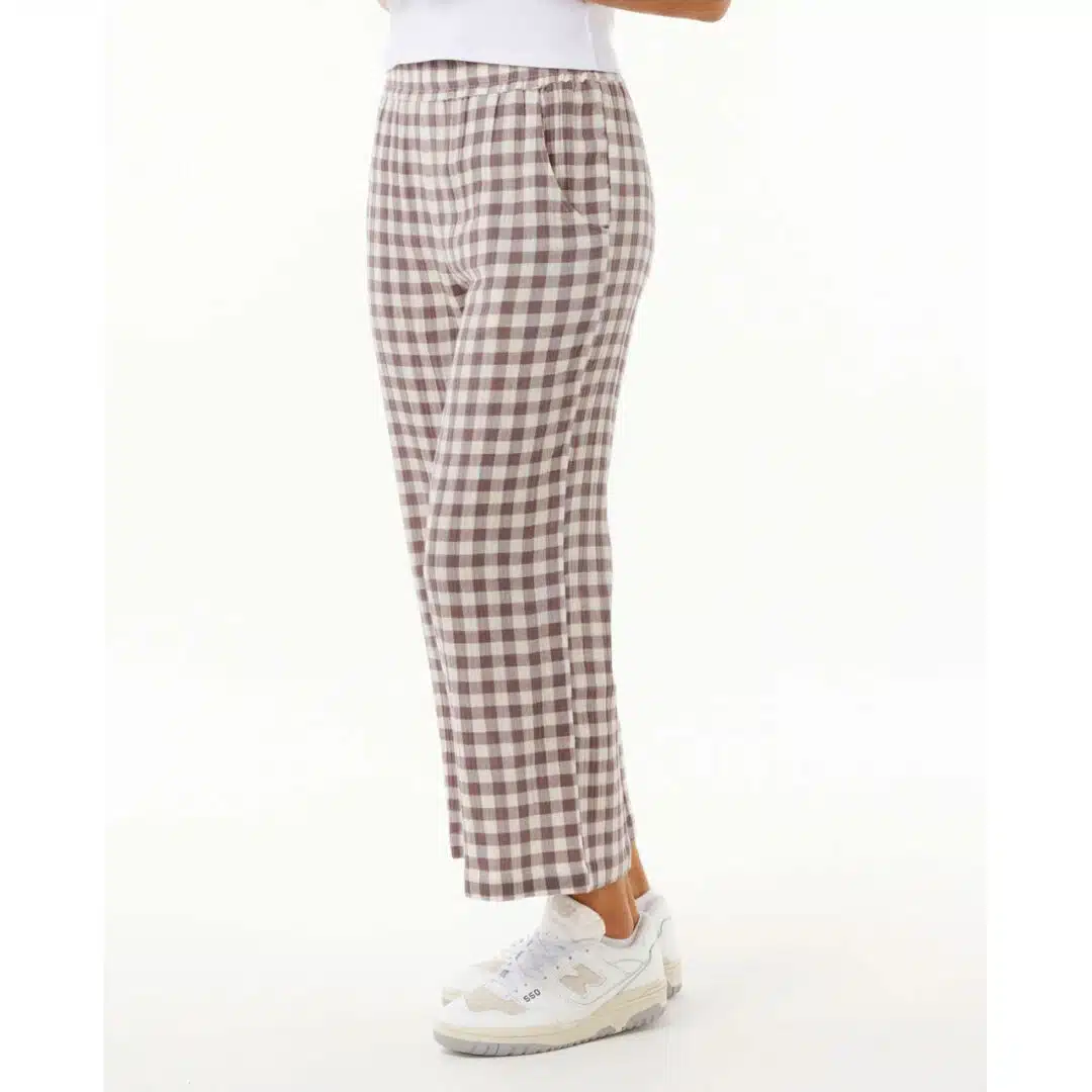 Rip Curl Women's Premium Surf Check Pant Egg - Image 2