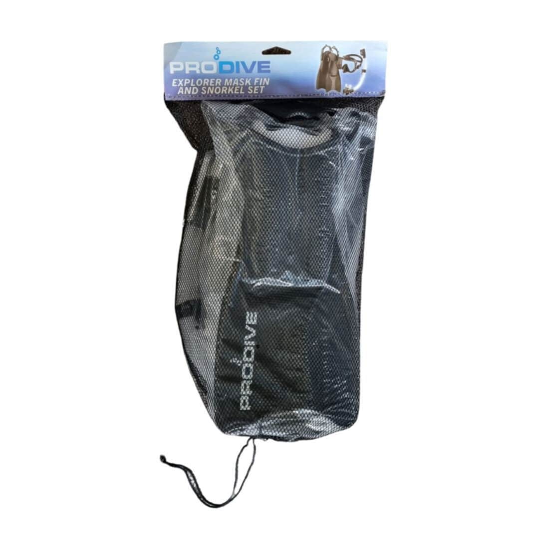 Prodive Explorer Mask/Snorkel Set Black XL - Image 2