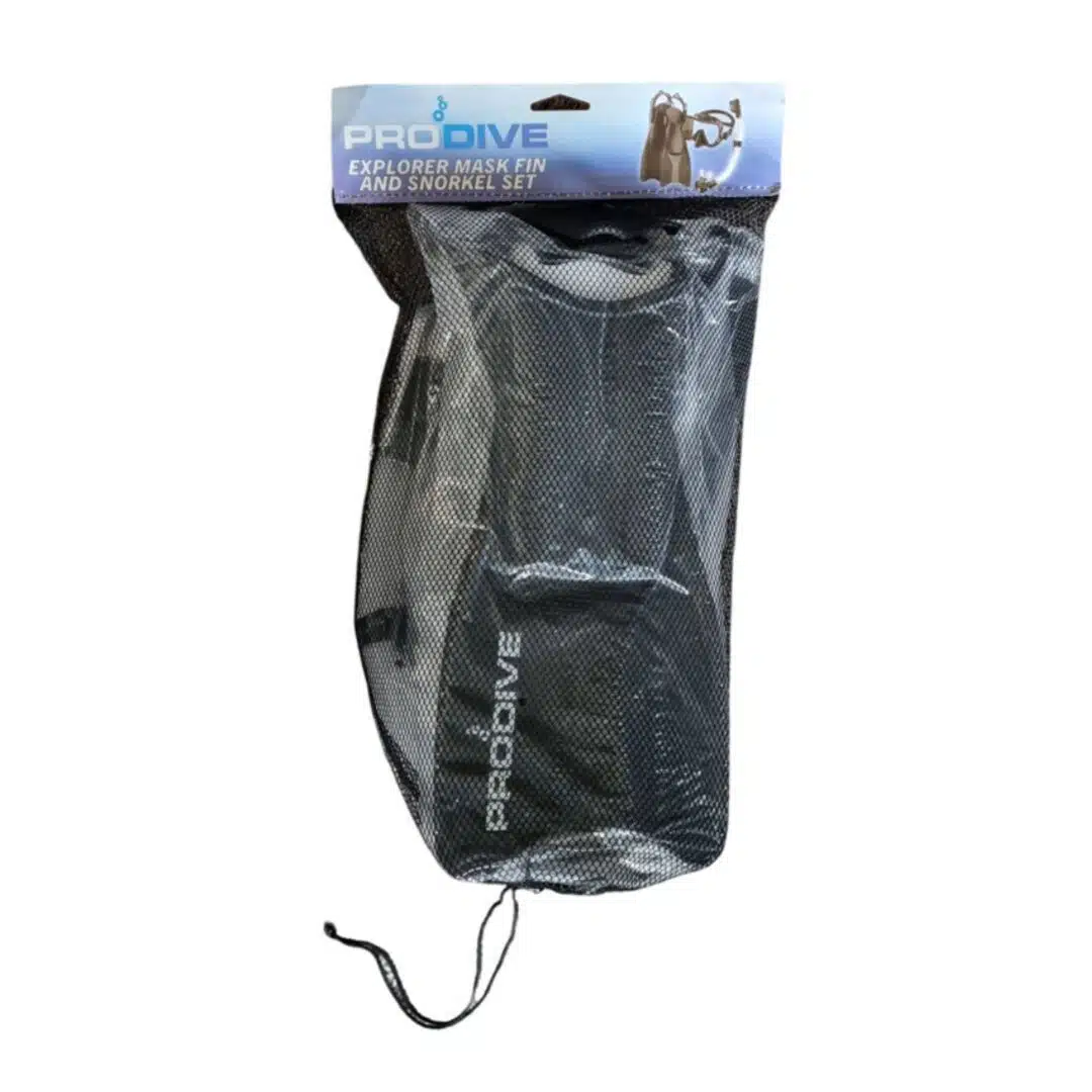 Prodive Explorer Mask/Snorkel Set Black XL - Image 2