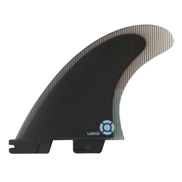Alternative view of FCSII Performer PC Medium Tranquil Blue Tri Fins