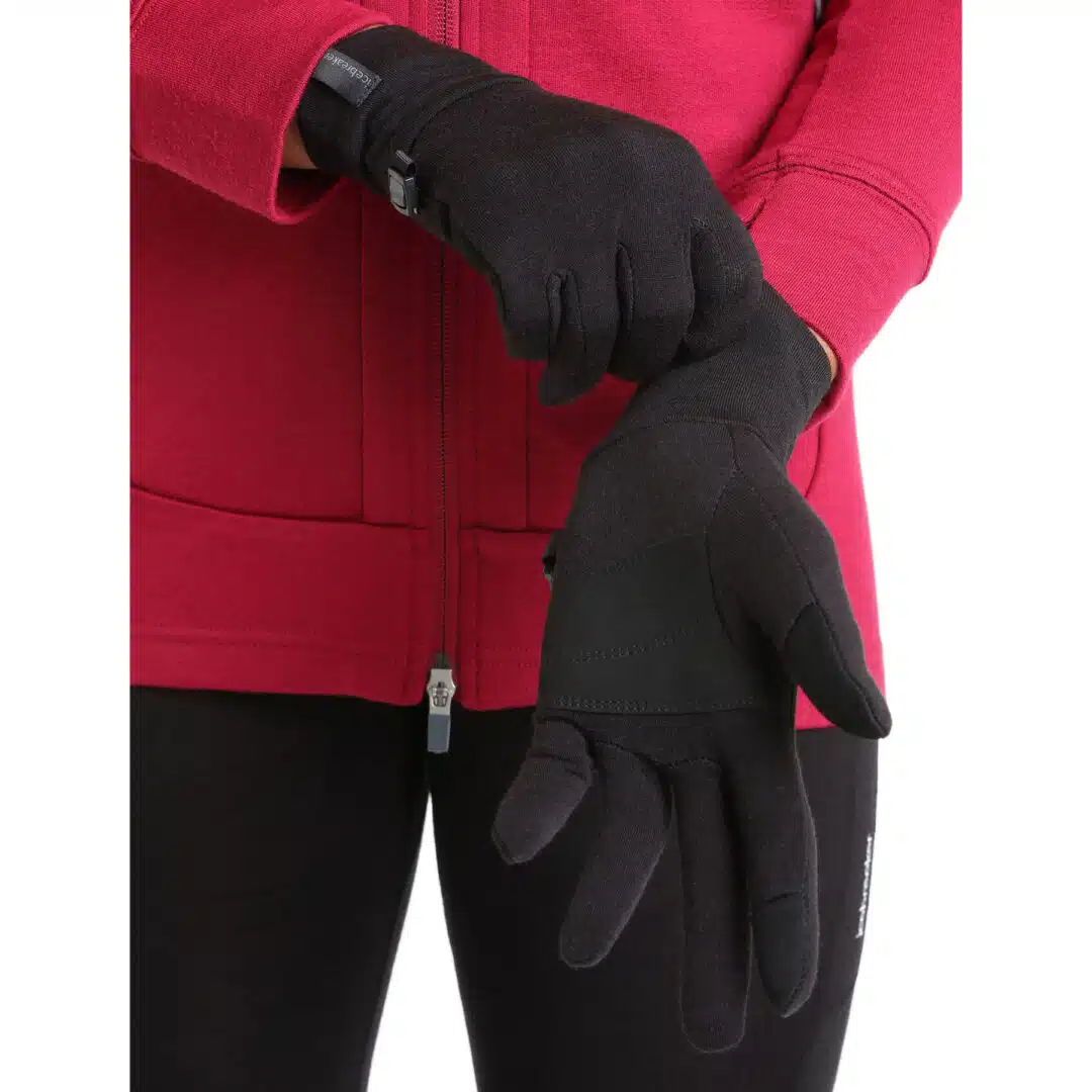 Icebreaker Sierra Gloves Black - Image 3