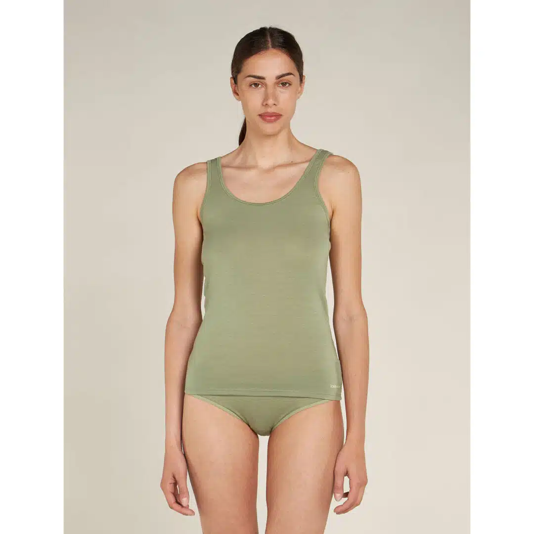 Icebreaker Women's Siren Tank Lichen