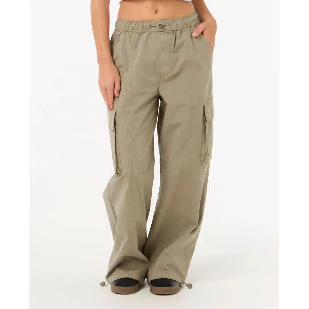 Rip Curl Women's San Carlos Cargo Pant Sage - Image 2