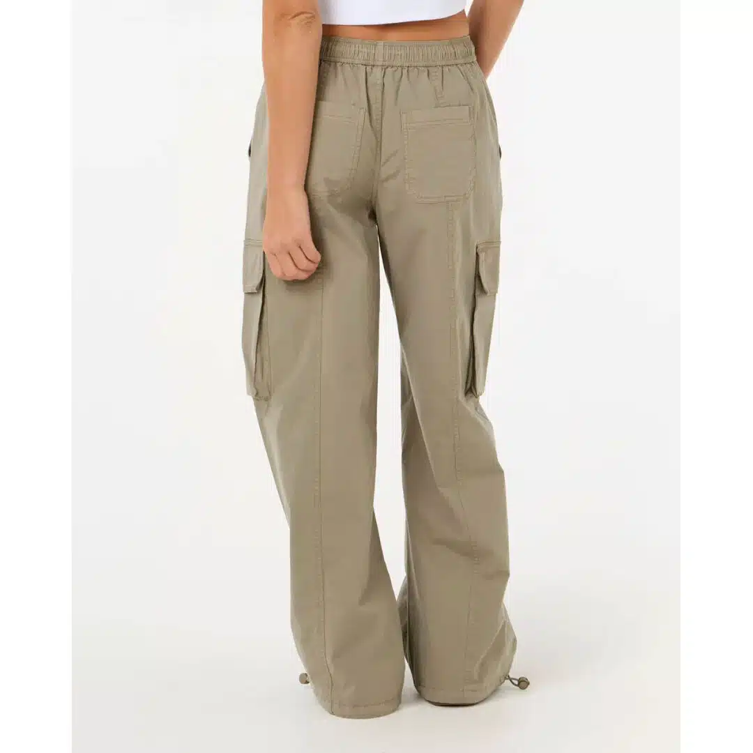 Rip Curl Women's San Carlos Cargo Pant Sage - Image 3