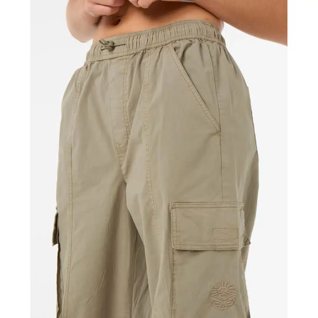 Rip Curl Women's San Carlos Cargo Pant Sage - Image 5