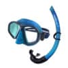 stalker snorkel combo blue