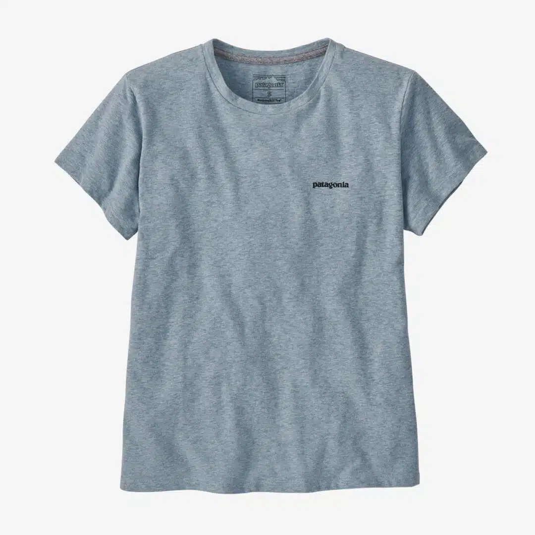 Patagonia Women's P-6 Logo Responsibili-T Thermal Blue