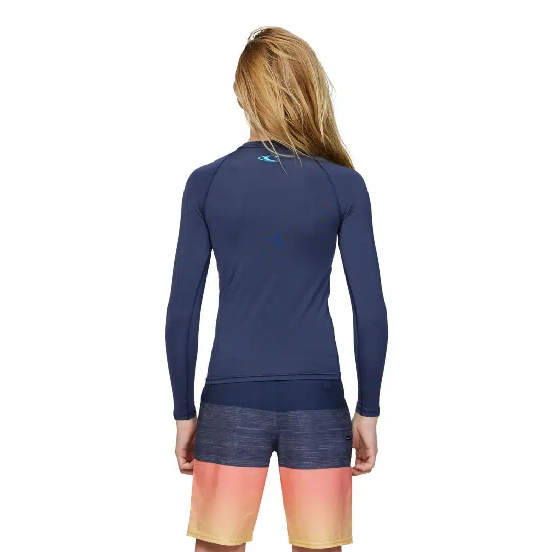O'Neill Youth Rashie Reactor L/S Navy - Image 4