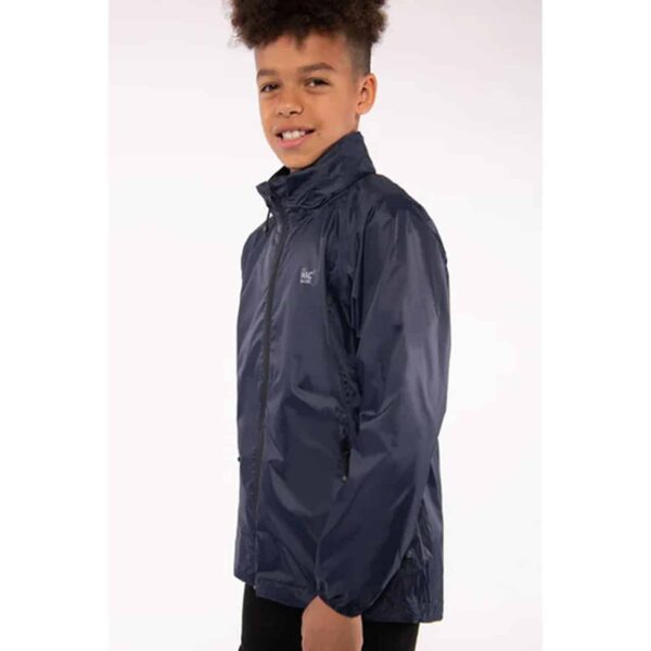 Mac N A Sac Jnr Origin 2 Packable Jacket Navy