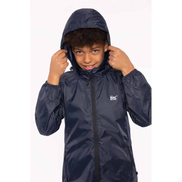 Alternative view of Mac N A Sac Jnr Origin 2 Packable Jacket Navy