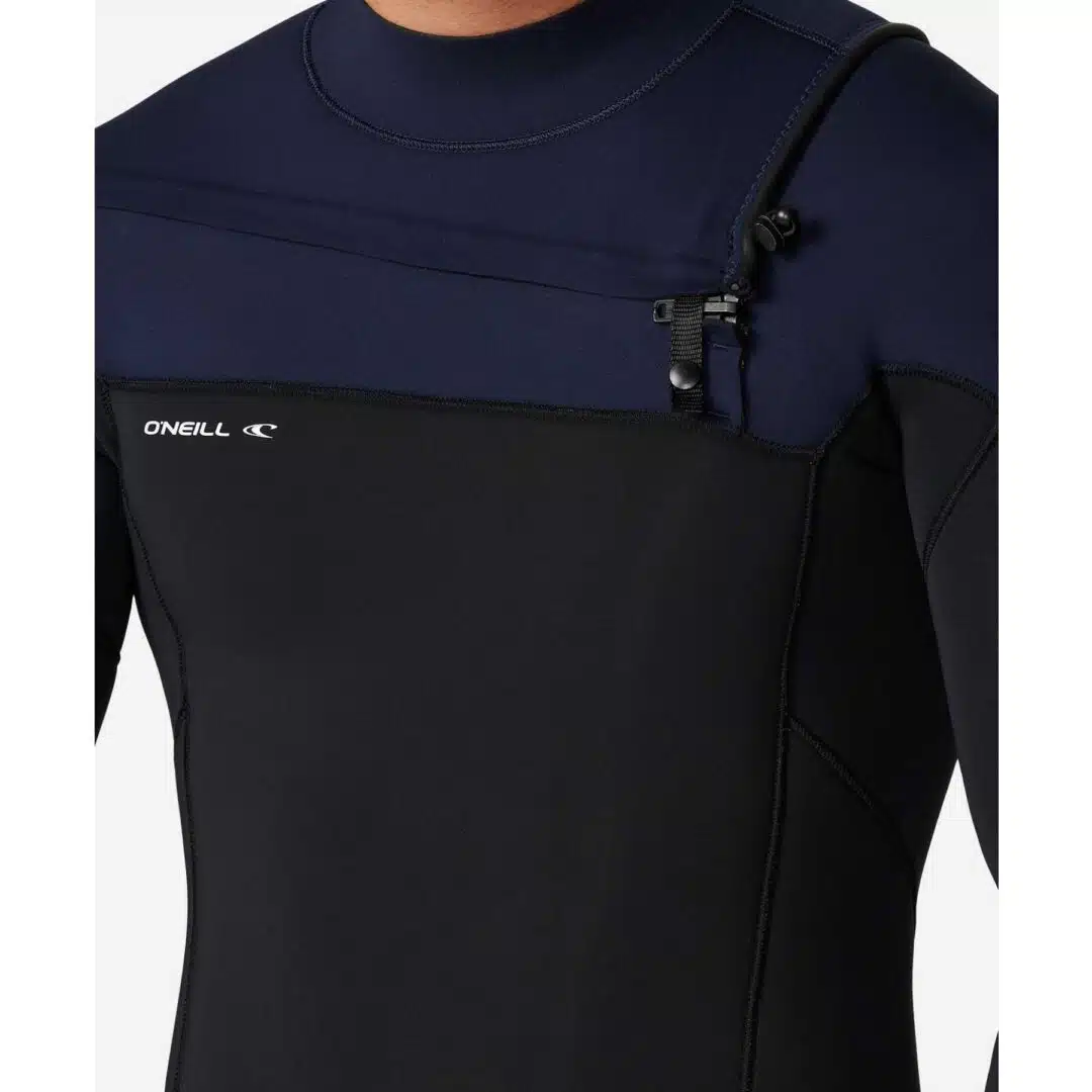 O'Neill Men's 4/3mm Defender Chest Zip Wetsuit Abyss - Image 3
