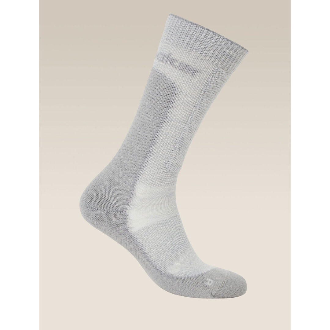 Icebreaker Men's Hike+ Medium Crew ETHER/AL Sock