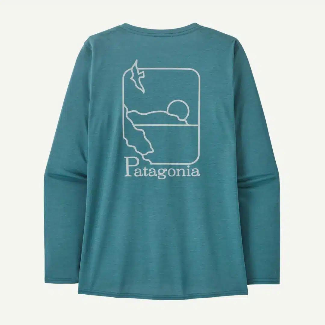 Patagonia Women's L/S Cap Cool Wetland Blue - Image 4