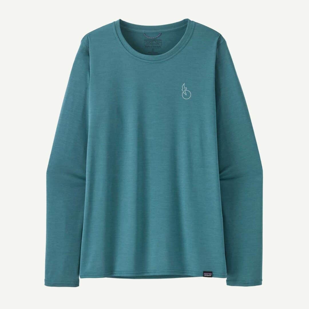 Patagonia Women's L/S Cap Cool Wetland Blue - Image 3