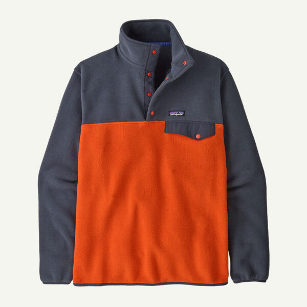 Patagonia Men's Lightweight Synch Snap-T Pullover Orange