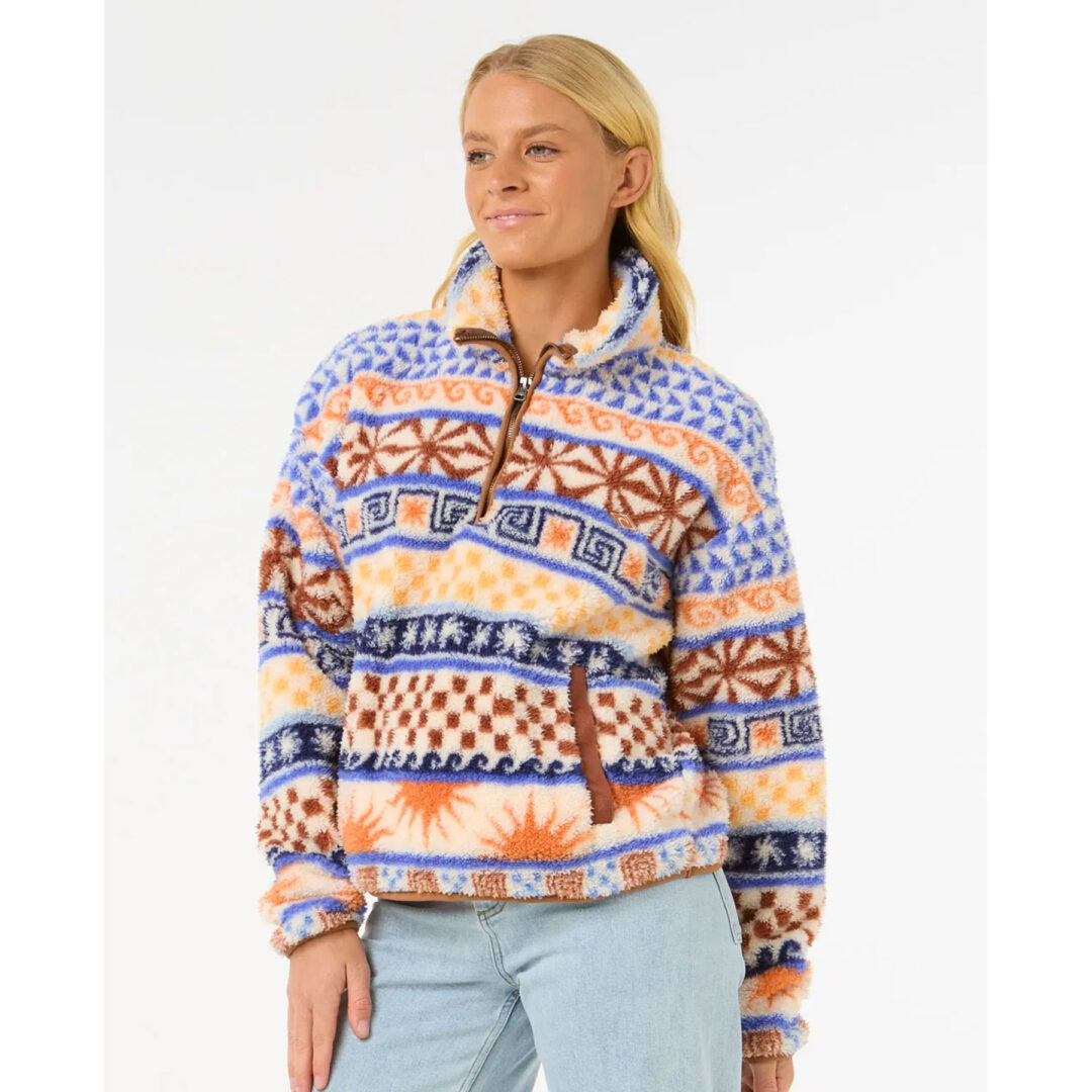 Rip Curl Women's San Carl OS Polar Fleece Multi - Image 2