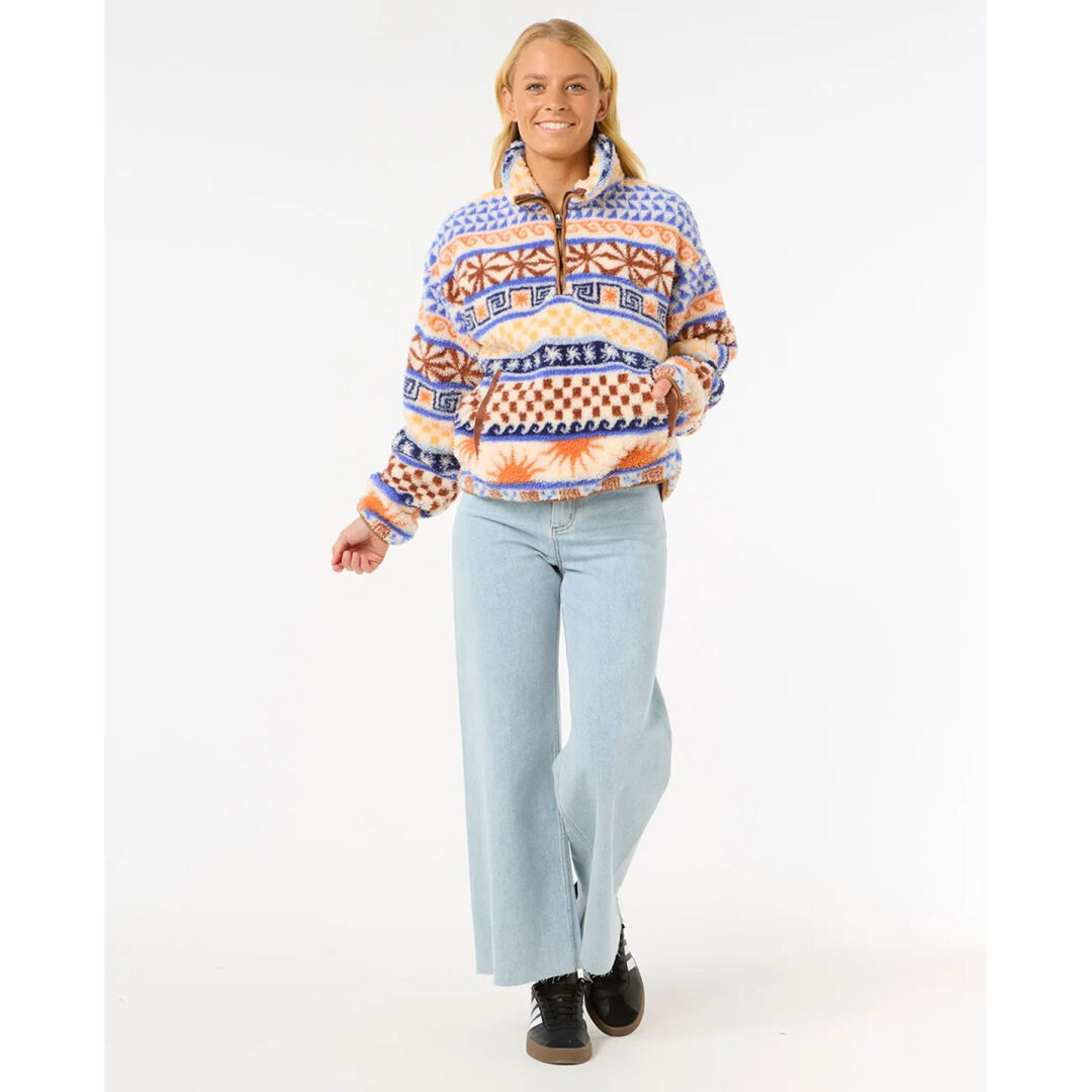 Rip Curl Women's San Carl OS Polar Fleece Multi - Image 4
