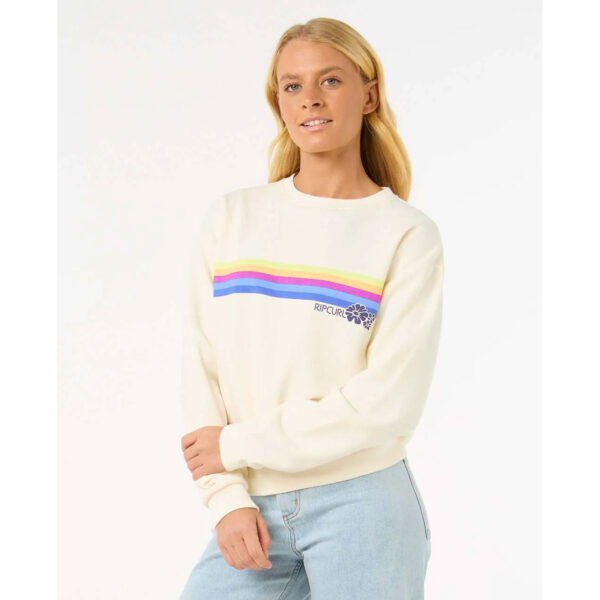 Alternative view of Rip Curl Women's Surf Arama Relaxed Crew Bone