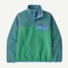 Patagonia Women's Light Weight Synch Snap-T P/O Heartleaf Green