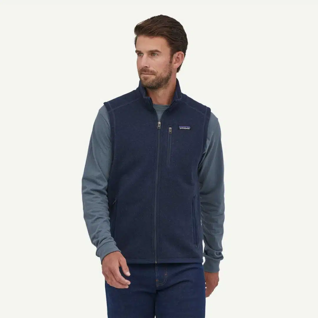 Patagonia Men's Better Sweater Vest Navy - Image 2